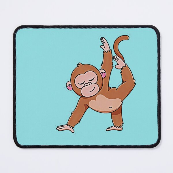 Item preview, Cute Sleepy Hanging Monkey Sticker | Kawaii Jungle Cartoon Animal Design designed and sold by zohocreations.