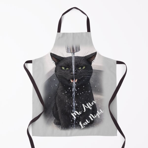 Item preview, Me After Last Night – Hungover Angry Cat Meme designed and sold by BlackCat Vibe.