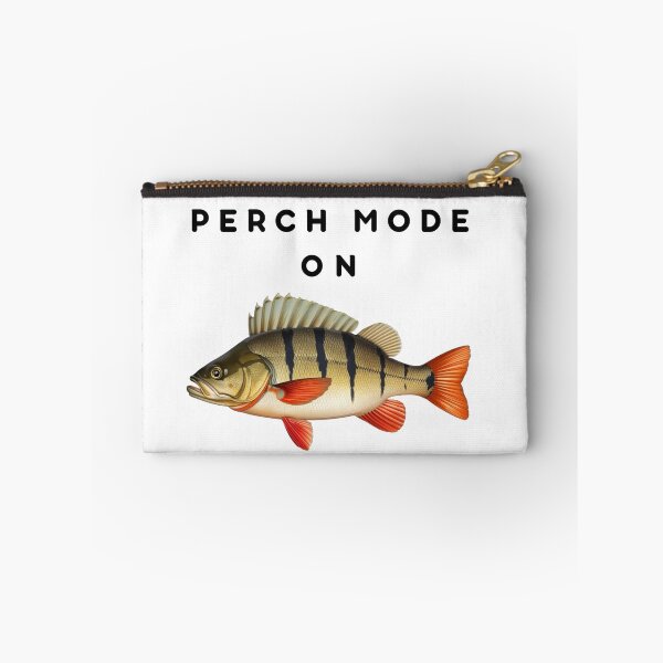 Item preview, Perch Mode ON Fishing Shirt – European Perch Angler Design, Realistic Fish Spinning Tee designed and sold by MammieLO Art.