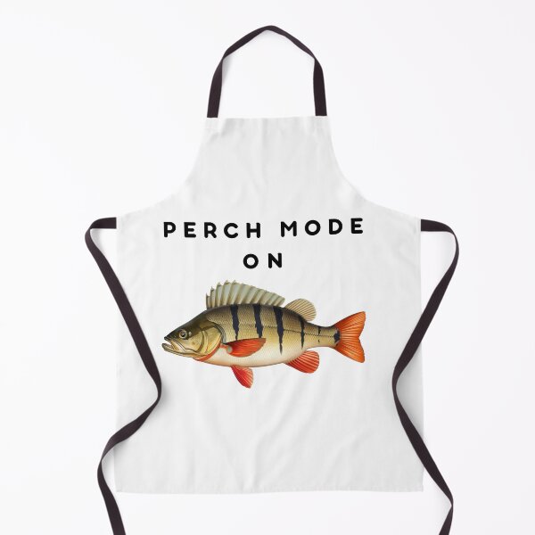 Item preview, Perch Mode ON Fishing Shirt – European Perch Angler Design, Realistic Fish Spinning Tee designed and sold by MammieLO Art.