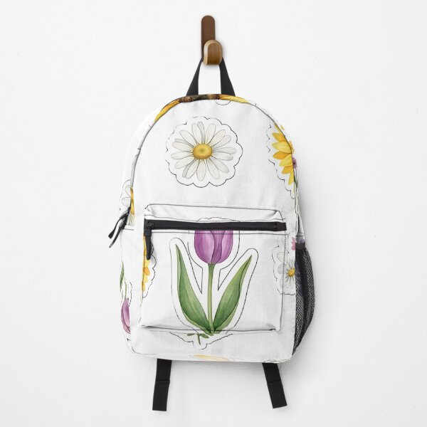 Item preview, Watercolor Floral Sticker Pack - Botanical Flower & Leaf Illustrations for Bullet Journaling and Laptops designed and sold by KINGSMILESTORE.