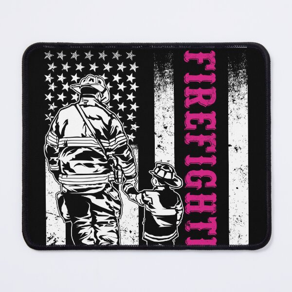 Item preview, Firefighter Mom Shirt Design | Proud Firefighter Family Graphic designed and sold by Retro Canvas.