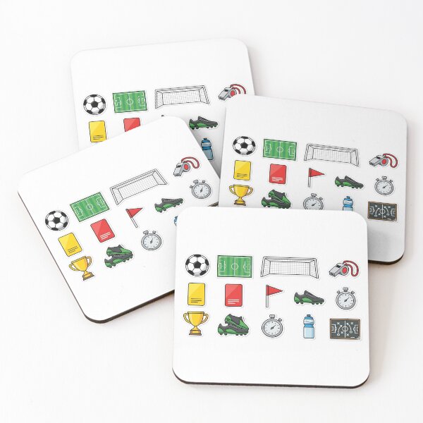 Item preview, Ultimate Football & Soccer Sticker Pack - Sports Equipment & Gear Icons designed and sold by KINGSMILESTORE.