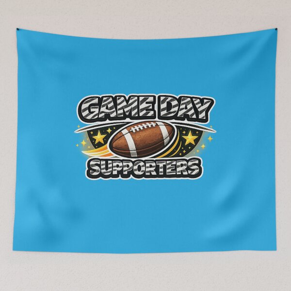 Item preview, Game Day Supporters Fire Football Fan designed and sold by annenambiro.