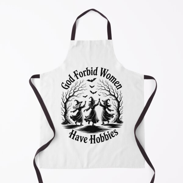 Item preview, God Forbid Have Hobbies Witch Halloween Spooky Season Fall For Her Sarcastic designed and sold by PunkNation-Arts.
