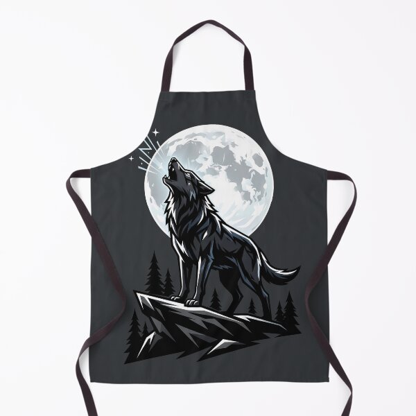 Item preview, Wolf Howling at the Full Moon designed and sold by SolaoLab.