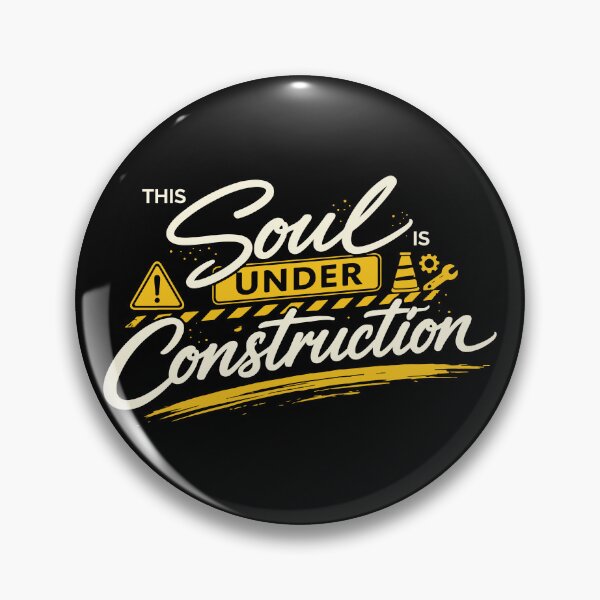 Item preview, This Soul Is Under Construction – Christian Faith Growth designed and sold by Verse & Vibes.
