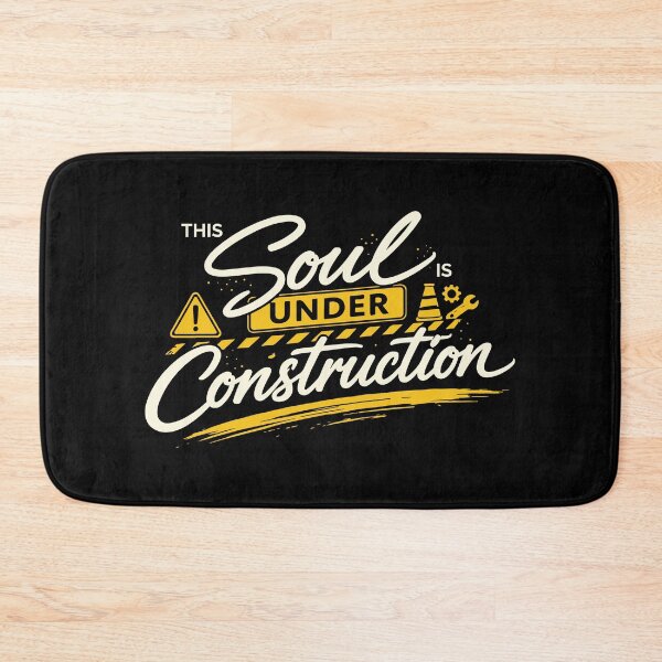 Item preview, This Soul Is Under Construction – Christian Faith Growth designed and sold by Verse & Vibes.