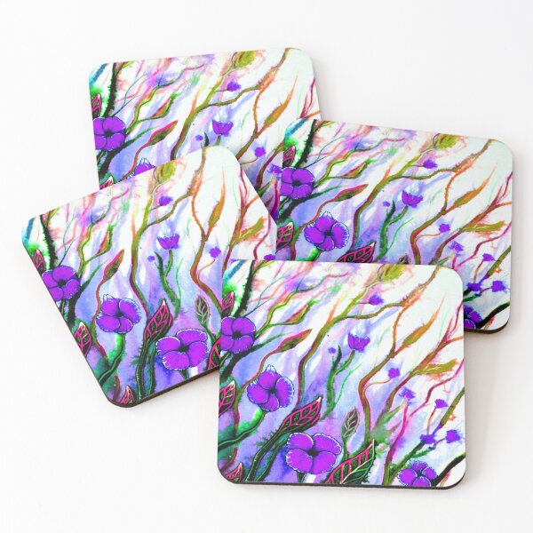 Item preview, Purple Flower Power designed and sold by Linda Callaghan.