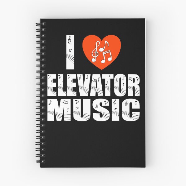 Item preview,  I Love Elevator Music Funny Music Humour Music Lover Joke Musician Humour easy listening lounge music  designed and sold by Jt41.