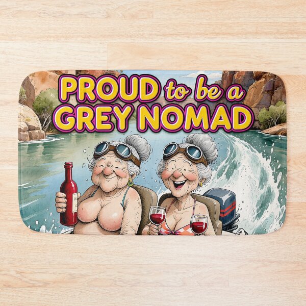 Item preview, Proud to be a Grey Nomad designed and sold by Huskyyy Designs.