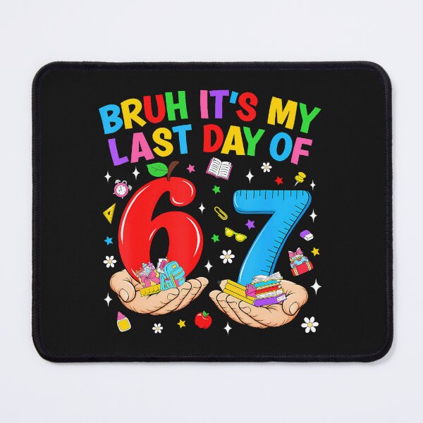 Item preview, Bruh Last Day School Meme designed and sold by Le7yaStore.