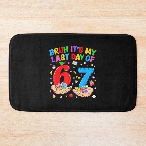 Item preview, Bruh Last Day School Meme designed and sold by Le7yaStore.