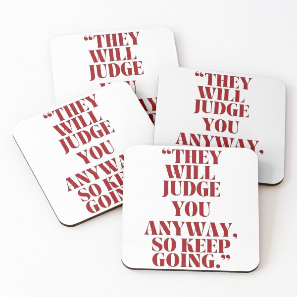 Item preview, They Will Judge You Anyway  designed and sold by kathleenawad.