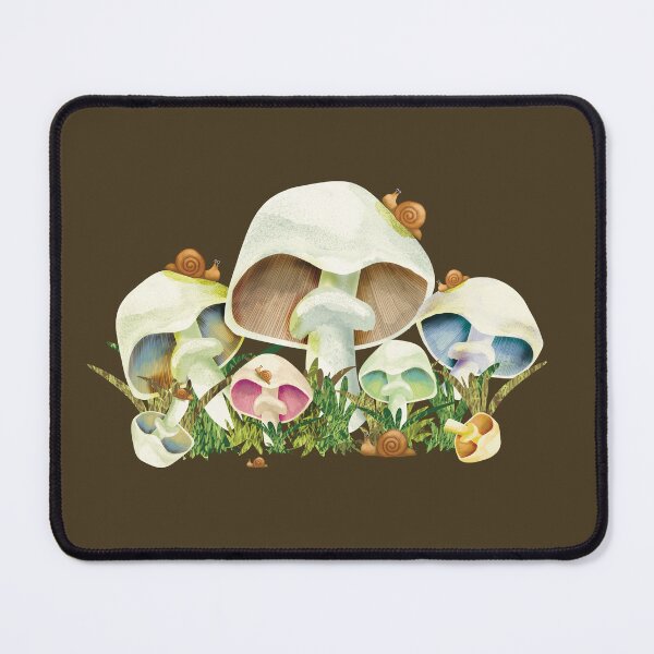 Item preview, Mushrooms and Garden Snails designed and sold by Karin Taylor.