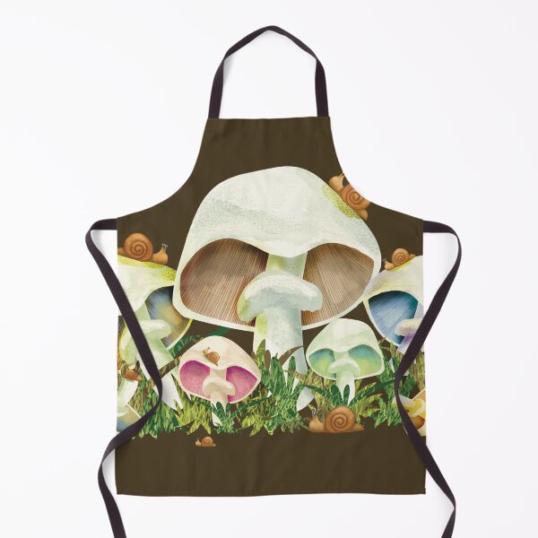 Item preview, Mushrooms and Garden Snails designed and sold by Karin Taylor.