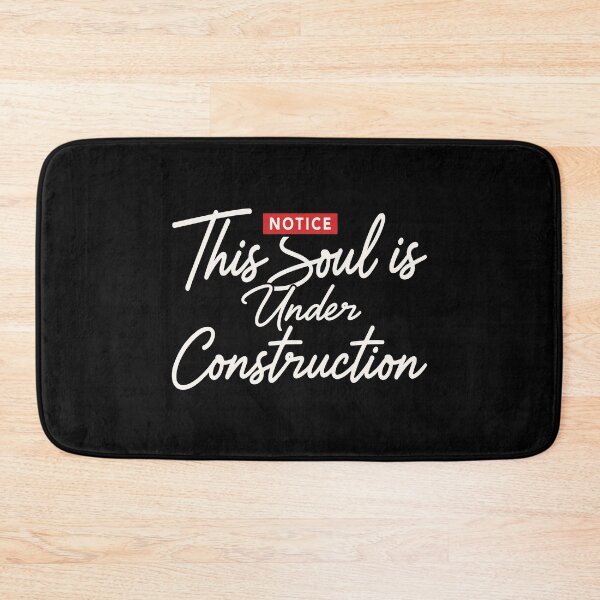 Item preview, This Soul Is Under Construction designed and sold by Verse & Vibes.