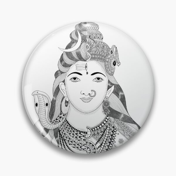 Item preview, Ardhanarishvara Mandala Art designed and sold by matrearts.