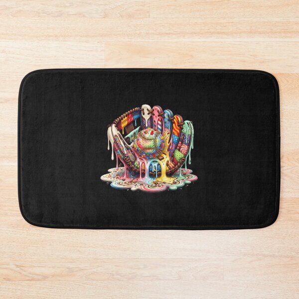 Item preview, Baseball Drip Glove Design designed and sold by Le7yaStore.