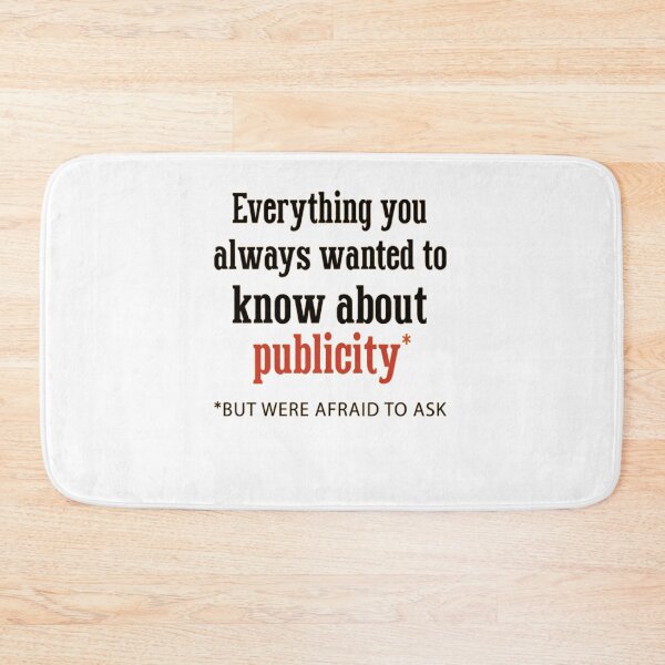 Item preview,  Everything You Always Wanted To Know About Publicity designed and sold by Kelvin Gitari.