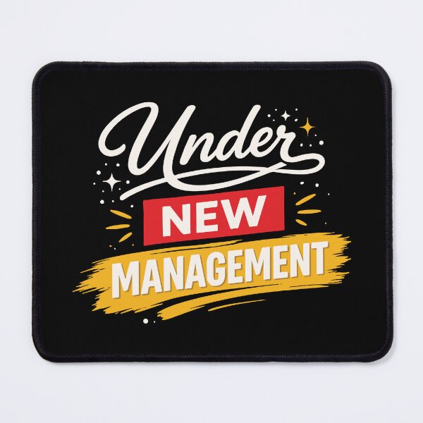 Item preview, Under New Management – Christian Transformation designed and sold by Verse & Vibes.