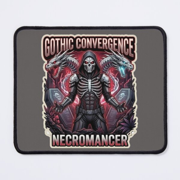 Item preview, Gothic Convergence: Necromancer - Dark Fantasy Skeleton Dragon designed and sold by ArtisticlyVibes.