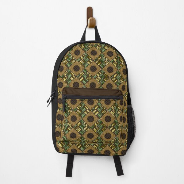 Item preview, Diamond Plaid Sunflowers and Grassy Weaves Print 1 designed and sold by Daniel Bevis Design.