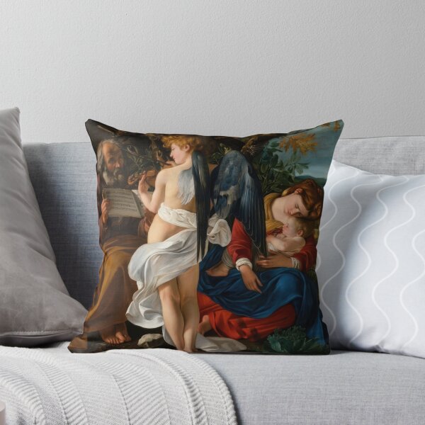 Item preview, Caravaggio Rest on the Flight into Egypt Painting designed and sold by TheSoulOfArt.