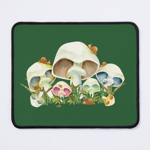 Item preview, Mushrooms and Garden Snails designed and sold by Karin Taylor.