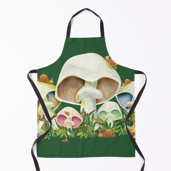 Item preview, Mushrooms and Garden Snails designed and sold by Karin Taylor.