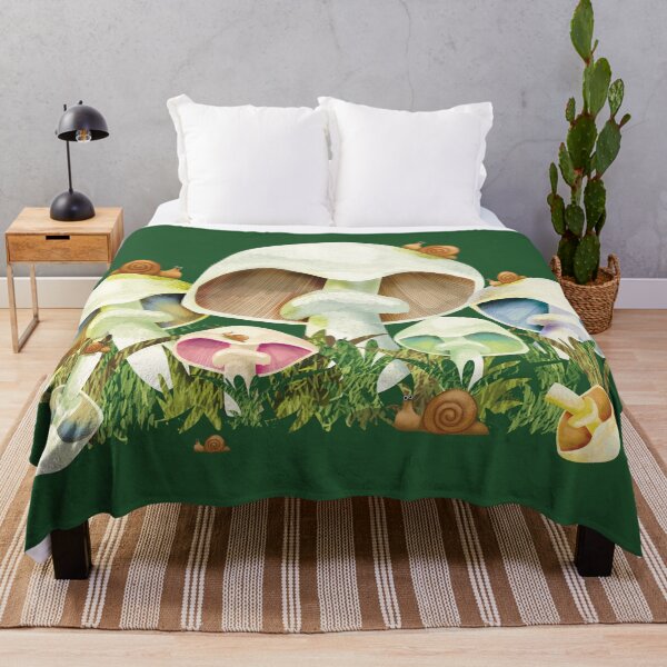Item preview, Mushrooms and Garden Snails designed and sold by Karin Taylor.