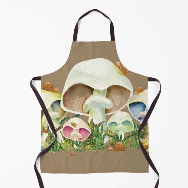 Item preview, Mushrooms and Garden Snails designed and sold by Karin Taylor.