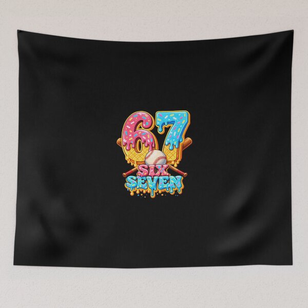 Item preview, 67 Baseball Drip Meme designed and sold by closureshipoden.