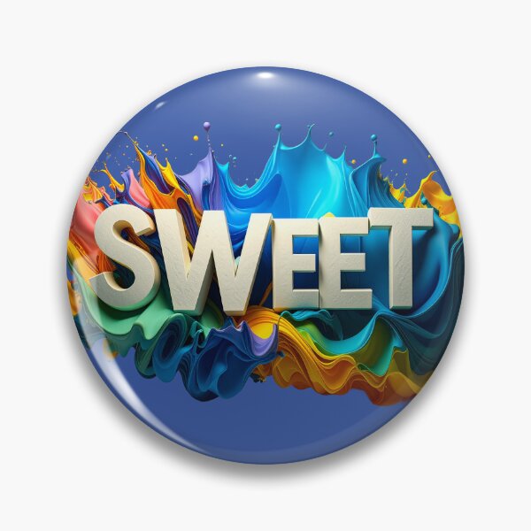 Item preview, Sweet 3D Puffy Gummy Candy Typography Art designed and sold by icemanphotos.