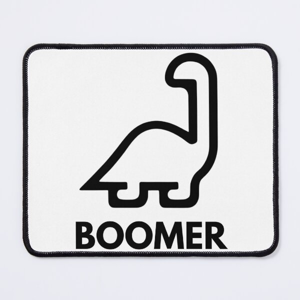 Item preview, Boomer Humor Old People Dinosaur Novelty Gift Greatest Generation Boomers designed and sold by Space Ghettos.