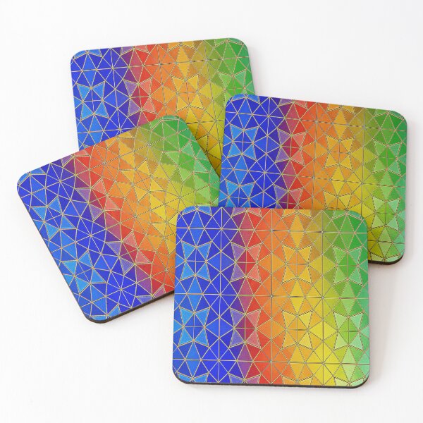 Item preview, Coloured Geometric Mosaics Pattern! designed and sold by Giulivo Store Graphic.