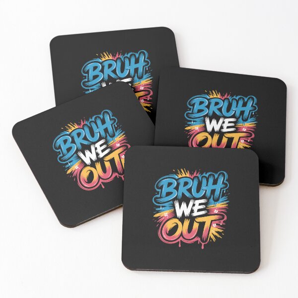 Item preview, Bruh We Out Retro Style designed and sold by closureshipoden.