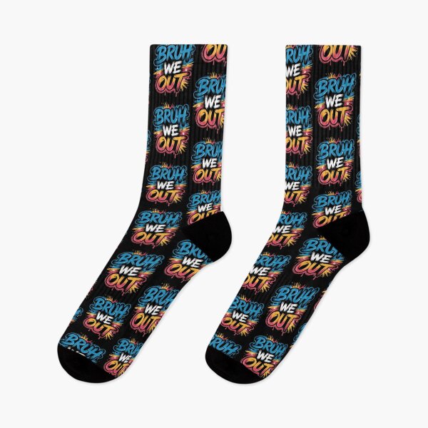 Item preview, Bruh We Out Retro Style designed and sold by closureshipoden.