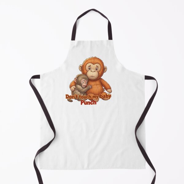 Item preview, Don't Touch My Baby Punch - Sad Viral Monkey Protection designed and sold by KubbyArt.