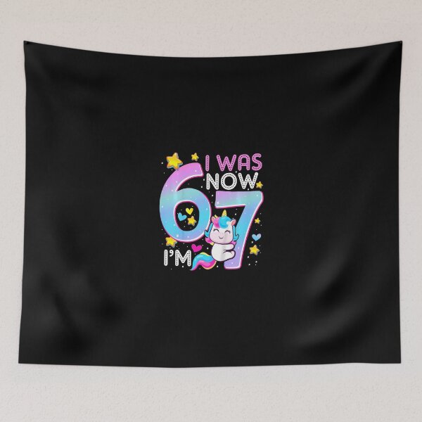 Item preview, I Was 6 Now I'm 7 Meme designed and sold by closureshipoden.