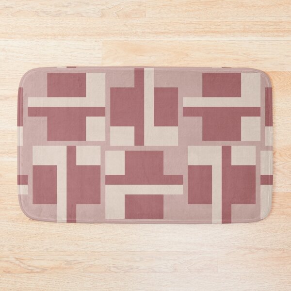 Item preview, Pink geometric seamless repeating pattern designed and sold by SeamlessDsign.
