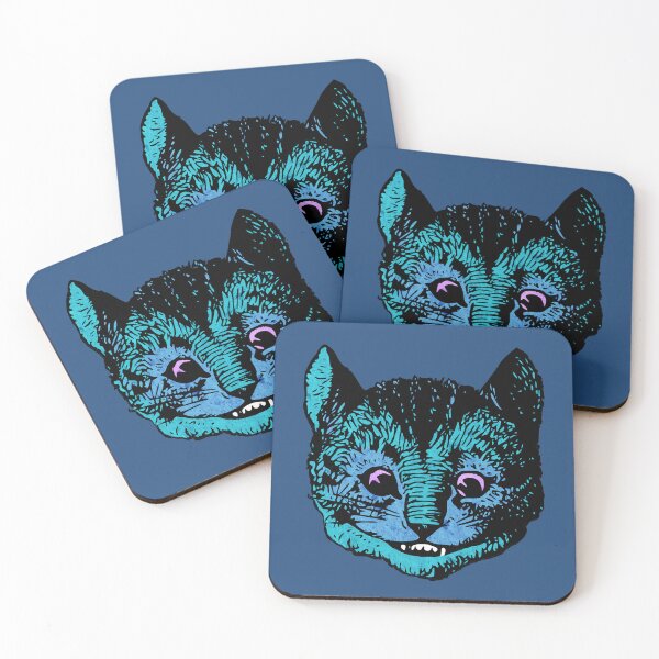 Item preview, We’re All Mad Here • Cheshire Cat • Alice in Wonderland Art designed and sold by StudioPurpleOctopus.