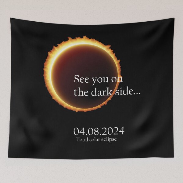 Item preview,  Total Solar Eclipse 2024 - The Dark Side designed and sold by bandaboom.