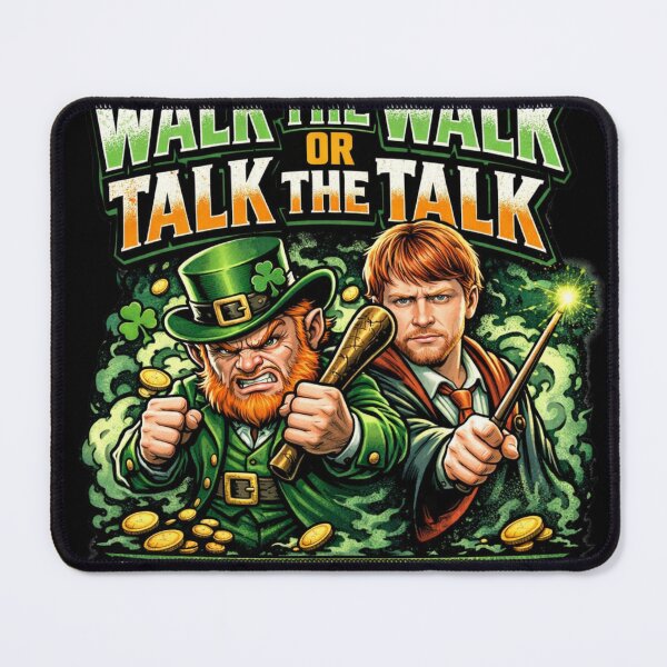 Item preview, Leprechaun festive black designed and sold by Pure Faith.
