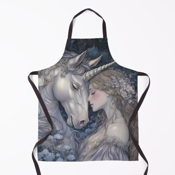 Item preview, Art Nouveau Unicorn Fantasy designed and sold by Drinn Gardt.