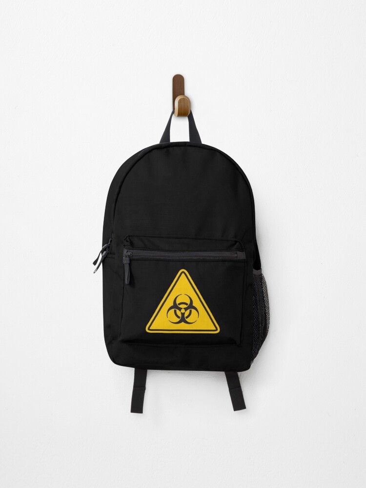 Thumbnail 1 of 3, Backpack, Biohazard Sign designed and sold by sifis.