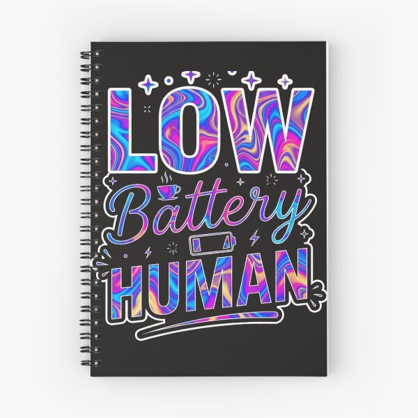 Item preview, Low Battery Human Funny T-Shirt, Social Battery Humor Shirt, Introvert Funny Design, Relatable Quote Tee designed and sold by SarcasmThreads.