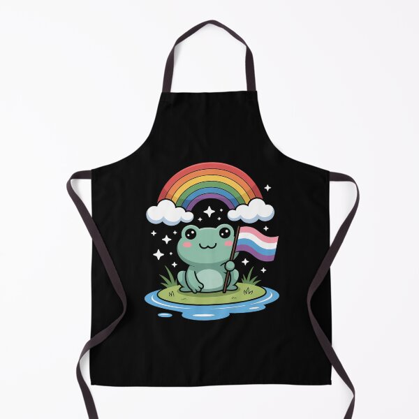Item preview, Pansexual Pride Pan Flag Cute Frog Subtle LGBTQ designed and sold by HellD3vil-Art.