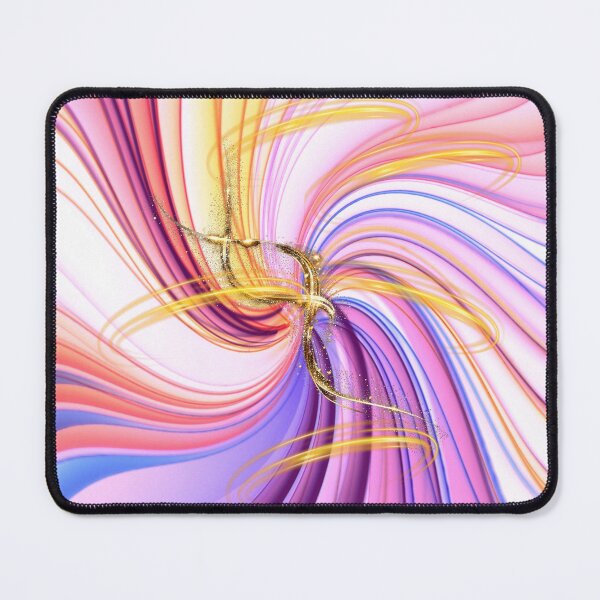 Item preview, Radiant Gold Swirl Abstract Flow designed and sold by E. Loria Creations.