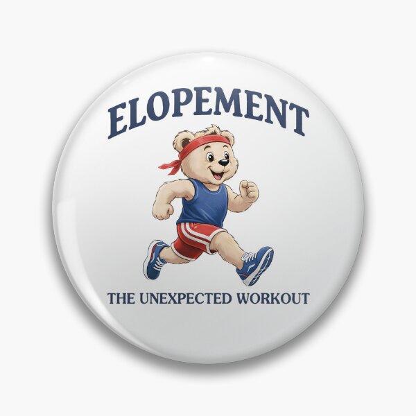 Item preview, Autism Neurodiversity Bear Elopement The Unexpected Workout Humor designed and sold by DeJuasLincoln.